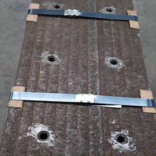 耐磨鋼板鉆孔-堆焊耐磨板定制