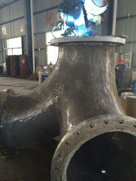 耐磨三通-四通-耐磨彎頭(圖1) 耐磨三通-四通-耐磨彎頭(圖1)