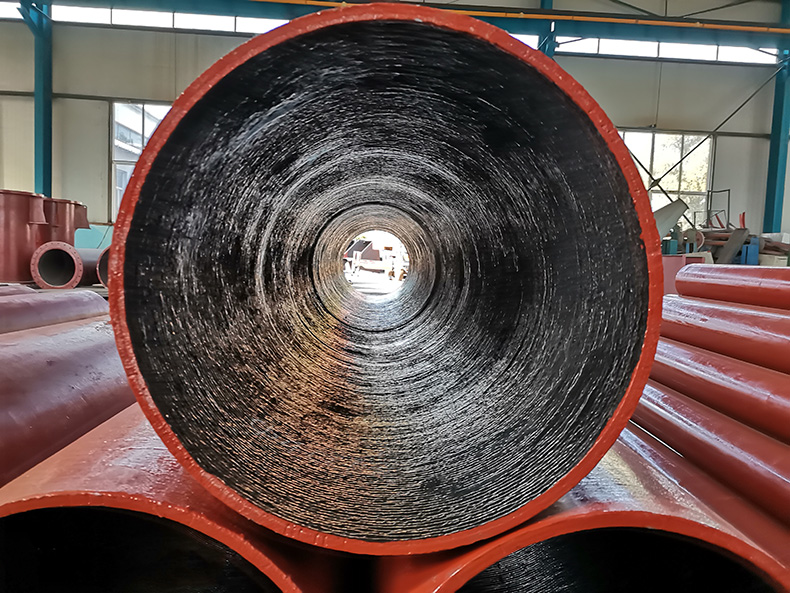 耐磨管道-雙金屬復合耐磨管(圖1) 耐磨管道-雙金屬復合耐磨管(圖1)