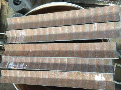 篦冷機堆焊耐磨板-復合耐磨鋼板(圖2) 篦冷機堆焊耐磨板-復合耐磨鋼板(圖2)