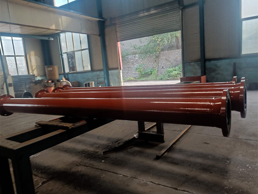 耐磨管道成品展示，工廠生產現場實景(圖7)