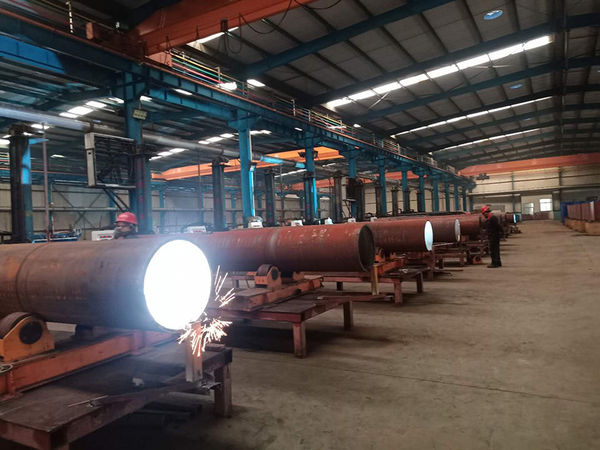 耐磨管道成品展示，工廠生產現場實景(圖4)